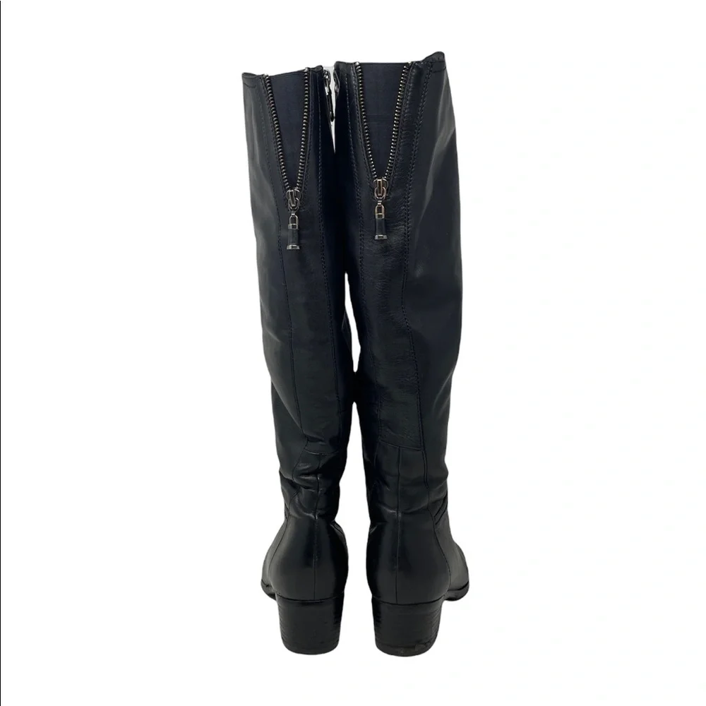 🌸 SALE 🌸 ELCHE Woman’s Leather Boot Black Size EUR 39, US 9 - Picture 2 of 11